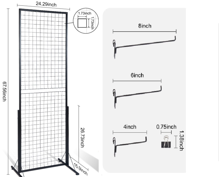 Complete Exhibition Package - Gridwall + Exhibition Table