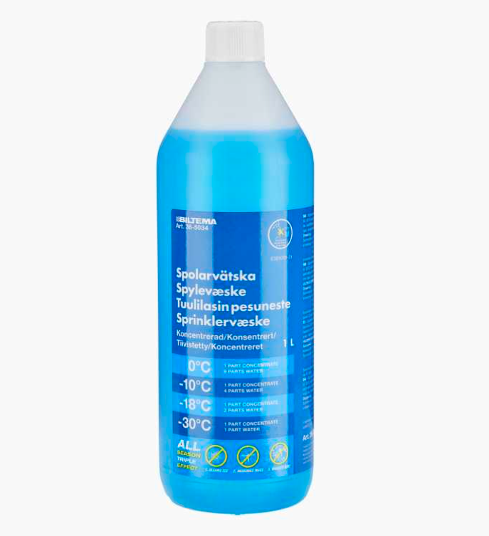 Spolarvätska koncentrerad 1 L